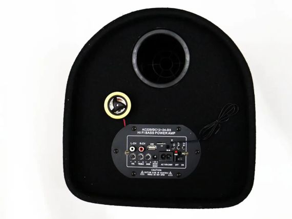 10" Активний сабвуфер бочка ZPX 350W + Bluetooth | Зображення 4