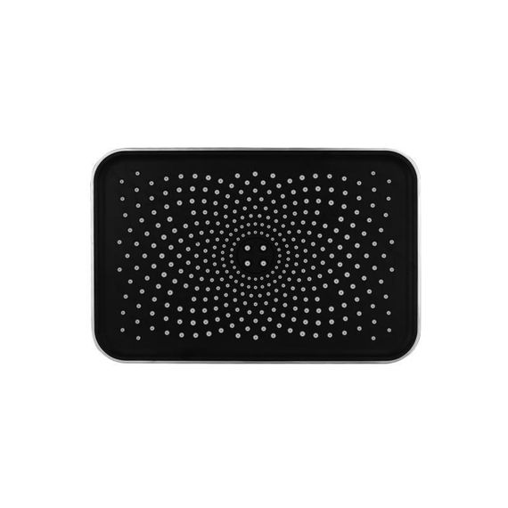 Лейка для верхнего душа Qtap Hlavova 260x180 мм прямоугольная QTHLA107CRM45784 Chrome/Black | Зображення 3