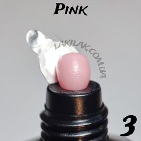Полігель Designer №3 Pink (у тюбику) 30мл