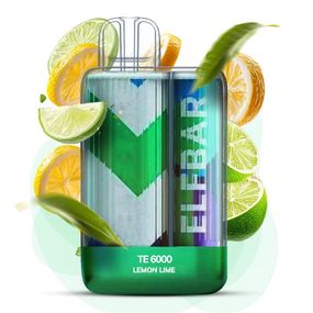 Elf Bar TE6000 5%. Лимон Лайм (Lemon Lime)