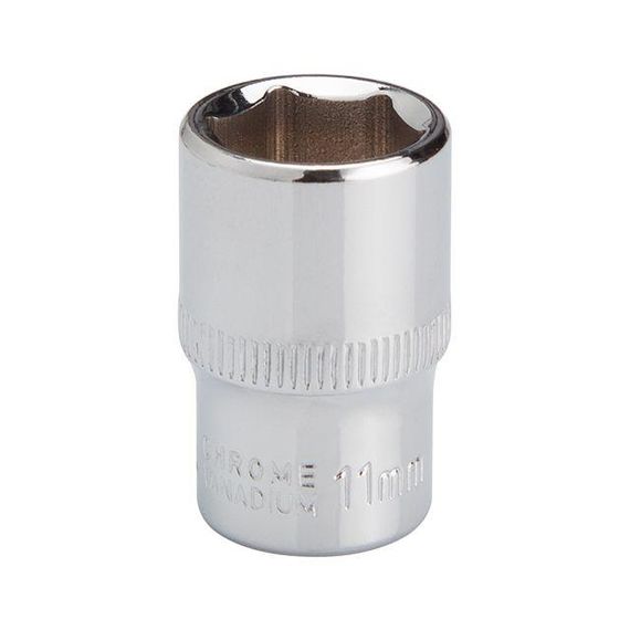 Головка шестигранна STORM 1/4", 11 мм, Cr-V INTERTOOL ET-0441 | Зображення 1