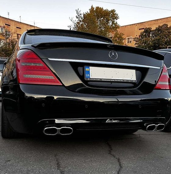 Насадки на глушник AMG S65 для Mercedes S-сlass W221 | Зображення 1