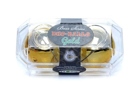 Вагінальні кульки Duo balls Gold, BS6700022 sexstyle | Зображення 6