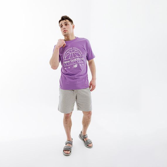 Шорти New Balance Essentials Stacked Logo