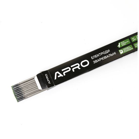 Електроди зварювальні Е 60/13 1кг 3 мм APRO 6999061