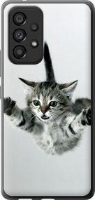 Чехол на Samsung Galaxy A53 A536E Летящий котёнок "2322u-2585-17620"