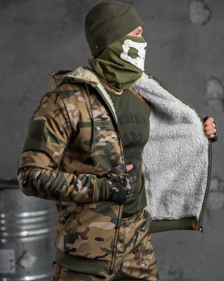 Зимний тактический костюм shredder на овчине  ВТ7011 | Зображення 7