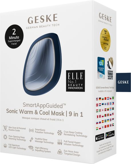 Ультразвукова маска тепло та холод GESKE Sonic Warm&Cool Mask 9в1 midnight | Зображення 7