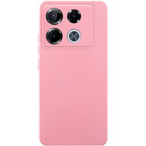 Чохол TPU GETMAN Liquid Silk Full Camera для Infinix Note 40 Pro 4G Рожевий / Pink