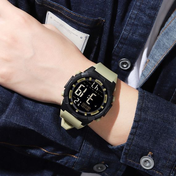 Годинник S2kmei 1845YL Black-Yellow | Зображення 2