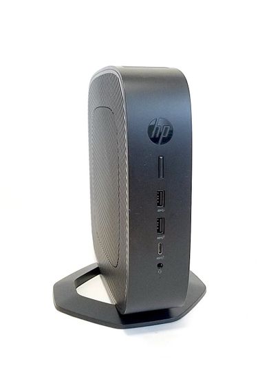 Неттоп HP t740 Thin Client USFF / AMD Ryzen V1756B (4 (8) ядра по 3.25 - 3.6 GHz) (аналог i7-7700T) / 8 GB DDR4 / 256 GB SSD M.2 / AMD Radeon Pro WX 3100, 4 GB GDDR5, 128-bit / Win 10 Pro б/в | Зображення 1
