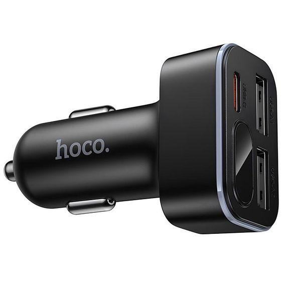 АЗП Hoco Z63A Barry PD42W+QC3.0 (2USB-A/1C) Black | Зображення 6