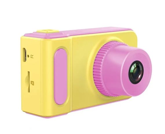 Дитячий цифровий фотоапарат Dvr baby camera V7 Рожевий | Зображення 3