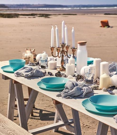 Столовый сервиз Luminarc Diwali Light Turquoise P2947, 19 предметов, на 6 персон | Зображення 8