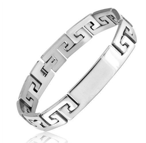 Чоловічий браслет Primo Metall Zigzag
