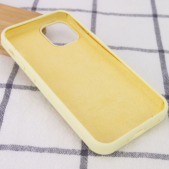 Чохол Silicone Case Full Protective (AA) для Apple iPhone 13 Pro (6.1") Жовтий/Mellow Yellow | Зображення 2