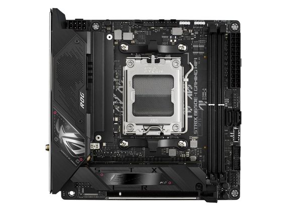 Материнcька плата ASUS ROG STRIX B650E-I GAMING WIFI sAM5 B650 2xDDR5 M.2 HDMI WiFi BT mITX (90MB1BI0-M0EAY0)