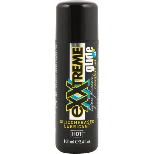 Доглядаючий лубрикант на силіконовій основі HOT eXXtreme Glide, 100 мл sexstyle