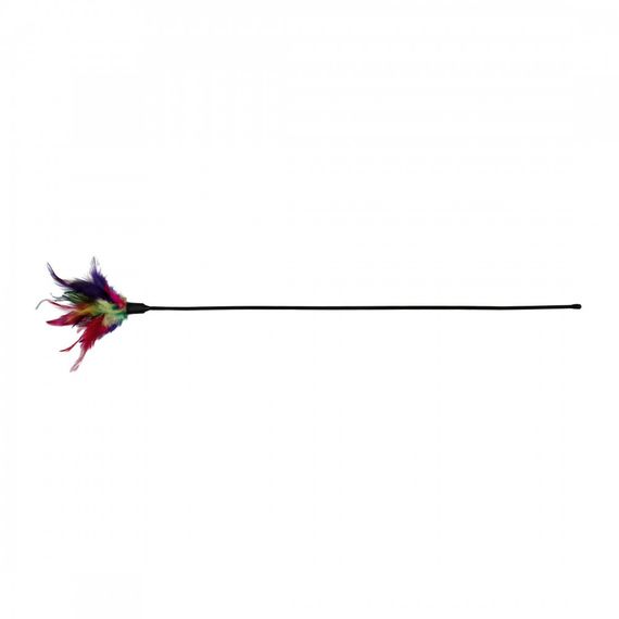 Іграшка Trixie для котів Паличка-дражнилка з пір ям 50 см