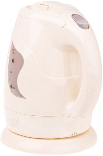 Електрочайник Adler AD 08 beige 1 л бежевий | Зображення 1