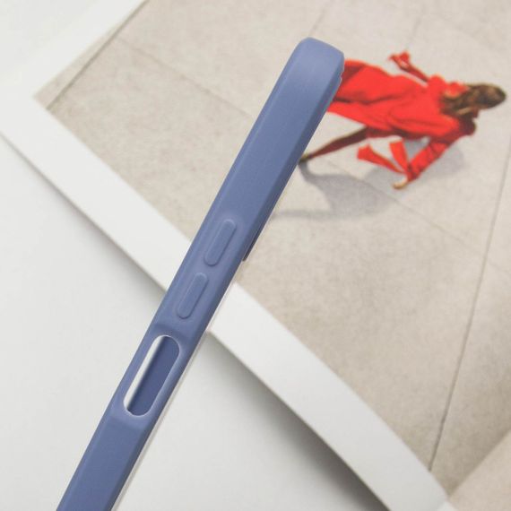 Силиконовый чехол Candy Full Camera для Xiaomi Redmi 12 Голубой / Mist blue | Зображення 3