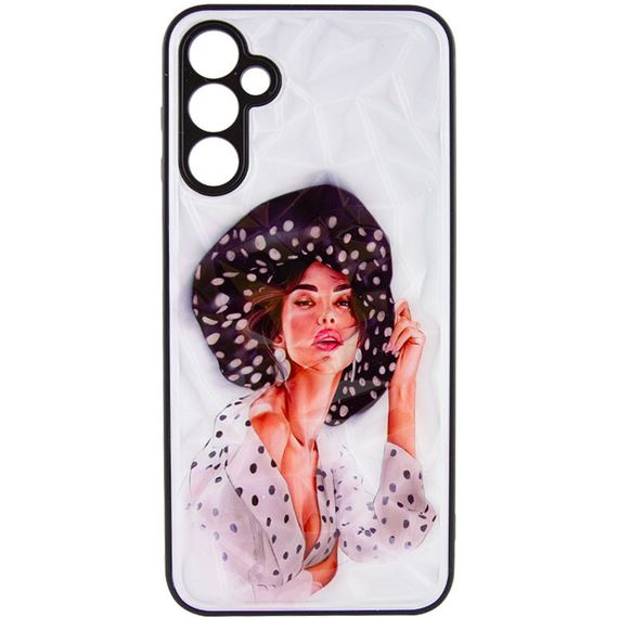 TPU+PC чохол Prisma Ladies для Samsung Galaxy A04s TPU+PC, Girl in a hat | Зображення 1