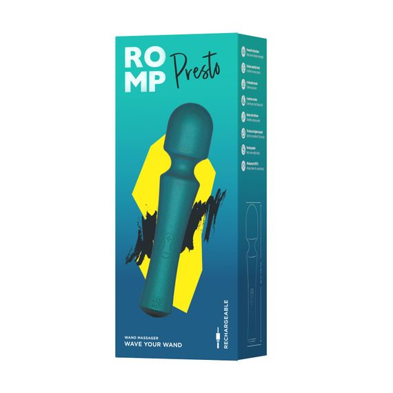 Вібромасажер Romp Presto, Блакитний | Зображення 9