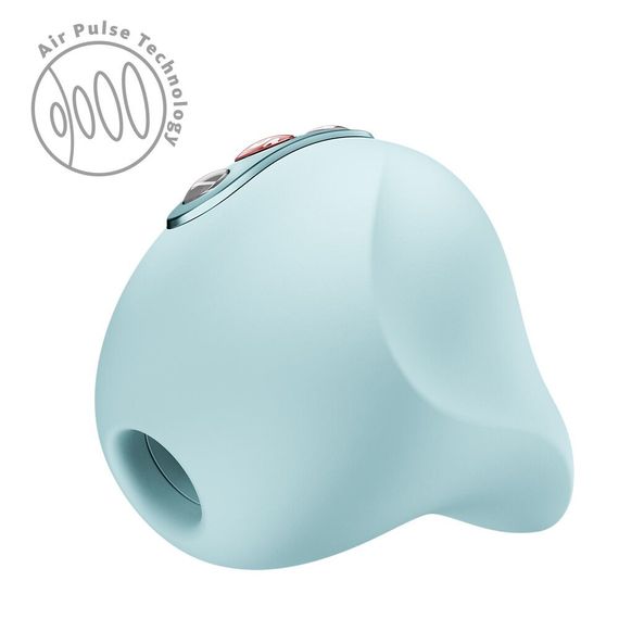Вакуумний стимулятор Fun Factory Seduction Ice Blue, 11 режимів роботи, перезаряджуваний | Зображення 1