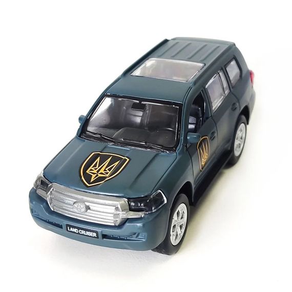 Автомодель серии «Шевроны Героев» Toyota Land Сruiser «Рубеж» TechnoDrive KM6010 | Зображення 5
