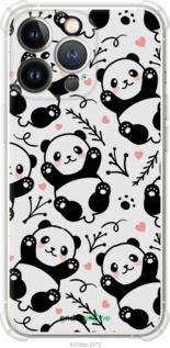 Чохол на iPhone 13 Pro Панди "4318sp-2372-2448"