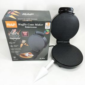 Электровафельницы RAF, Вафельница с многослойным антипригарным покрытием, Мощная вафельница для дома VB-63