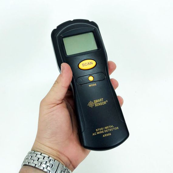 Шукач прихованої проводки та металу AR 906, детектор, індикатор, UB-585 шукач, сканер | Зображення 6