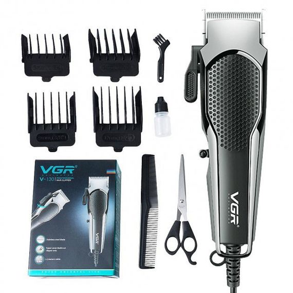 Машинка для стрижки с дополнительными насадками VGR, Машинка для стрижки посеченных волос KN-53 | Зображення 5