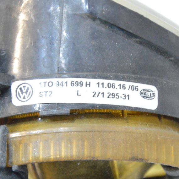 Фара противотуманная левая Volkswagen Golf V Jetta III Up 2004-2022 Фара птф левая Фольксваген Гольф Джетта Ап 1T0941699H | Зображення 2