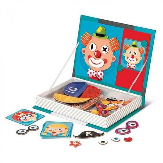 Набір для творчості "Клоун"  LY8726-3 магнітна книга | Зображення 1