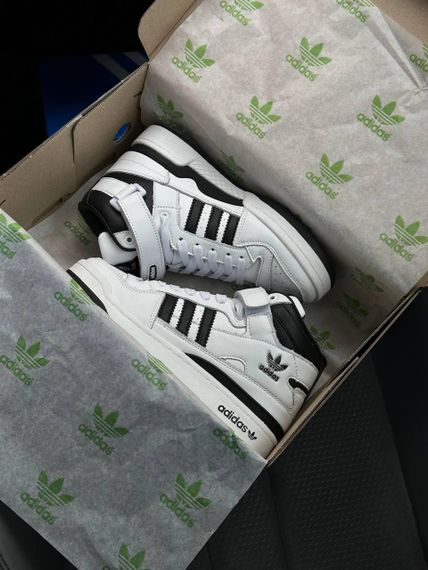 Женские кроссики A-as Forum 84 Mid White Black W , Вьетнам , весна/лето/осень 36 | Зображення 9