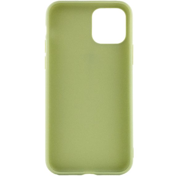 Силиконовый чехол Candy для Apple iPhone 14 (6.1") Фисташковый | Зображення 1