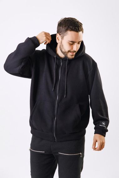 Зіп-Худі унісекс МА (01) Чорний | Зображення 2