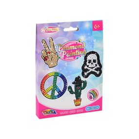 Детская алмазная мозаика "Знаки" FG24030101B-2 фигурки-наклейки