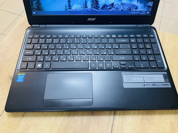 Ноутбук Acer E1-572 15.6 intel core i5 4200U/4gb/500gb | Зображення 1