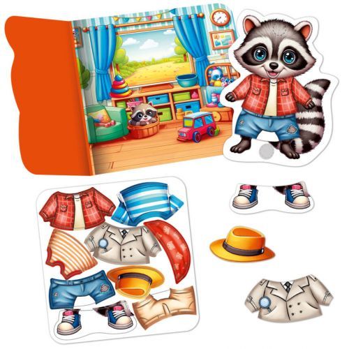 Гра розвиваюча Vladi Toys з липучками "Єнотик" | Зображення 2