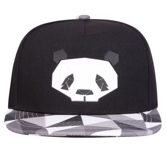 Кепка снепбек (Snapback) Панда Черный 56-61р (9070) | Зображення 5