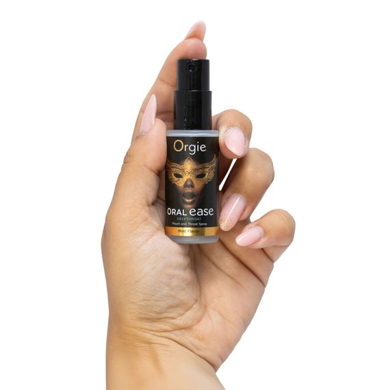 Спрей для глибокого мінету Orgie – Oral Ease Deepthroat (15 мл), м’ятний, без анестетиків | Зображення 1