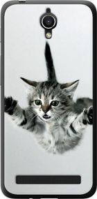 Чехол на Asus ZenFone Go ZC451TG Летящий котёнок "2322u-276-17620"
