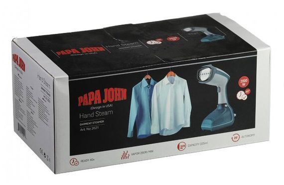 Ручной отпариватель Papa John 2021 Hand Steam паровой утюг 2000 Вт 320 мл | Зображення 5