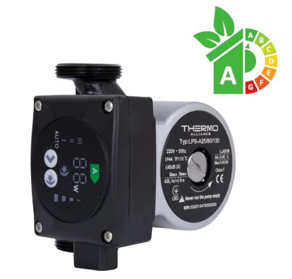 Циркуляційний насос Thermo Alliance LPS-А 25/80/130, енергозберігаючий LPSA2580130 | Зображення 5