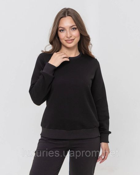 Світшот жіночий чорний, Чорний жіночий світшот — українська якість Л