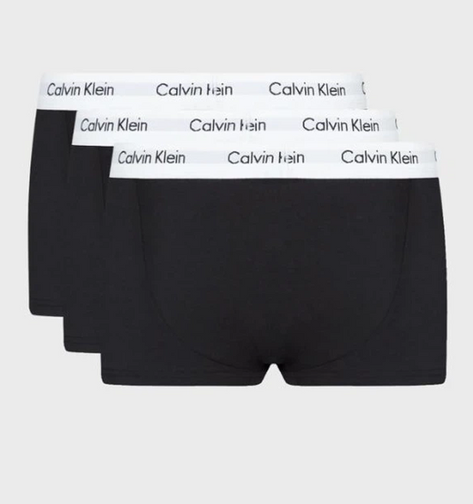Набір чоловічих трусів боксерів Calvin Klein men boxer 3 шт в наборі XL | Зображення 7