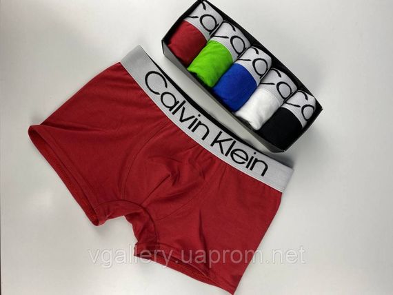 Чоловічі труси CK Steel, чоловічі боксерки СК колекція - Преміум, модні чоловічі труси СК | Зображення 1