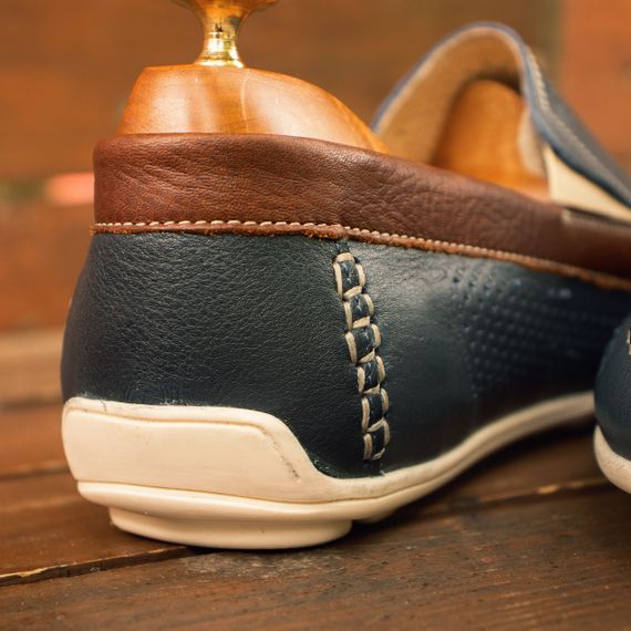 Синие мужские мокасины 40 42 размер | Зображення 3